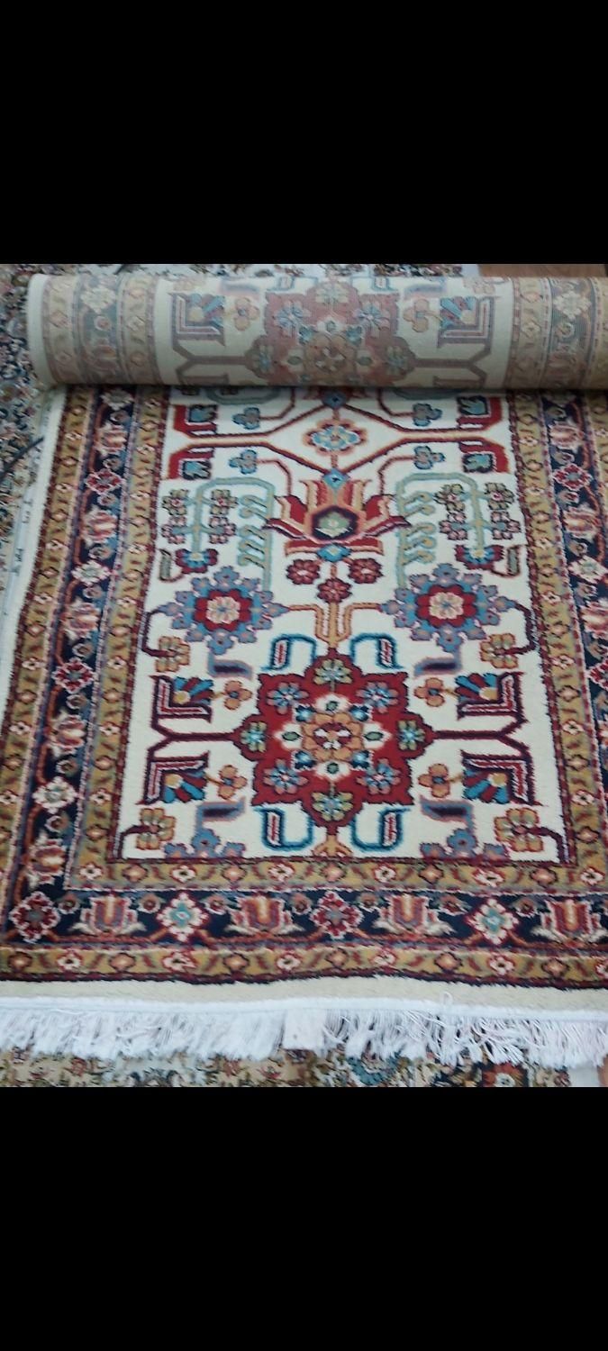 فروش کنار فرشی 3×1متر خیلی نو وتمیز طرح ترکی|فرش|شیراز, زرهی|دیوار