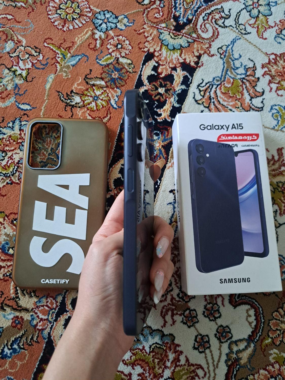 سامسونگ Galaxy A15 با حافظهٔ ۱۲۸ گیگابایت|موبایل|تهران, آهنگ|دیوار