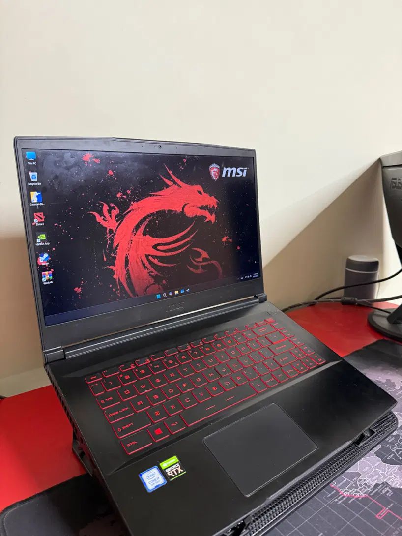 لپ تاپ گیمینگ سبک MSI GF65|رایانه همراه|اصفهان, آبشار|دیوار