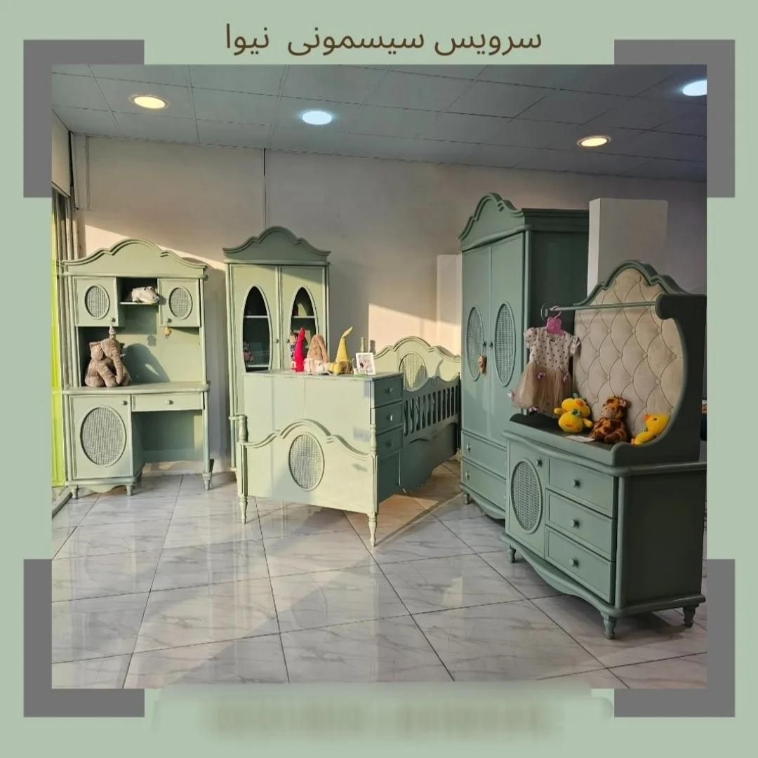 سیسمونی وسرویس خواب کودک مدل نیوا|اسباب و اثاث بچه|چهاردانگه (تهران), |دیوار
