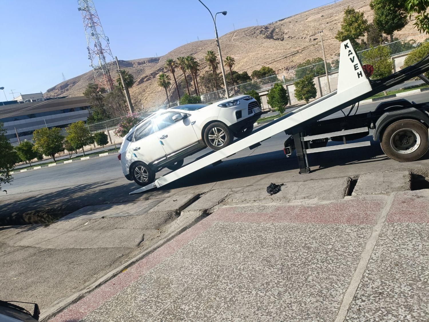 امداد خودرو کفی خودروبر خودروسوار حمل خودرو|خدمات حمل و نقل|شیراز, شهرک امیر کبیر|دیوار