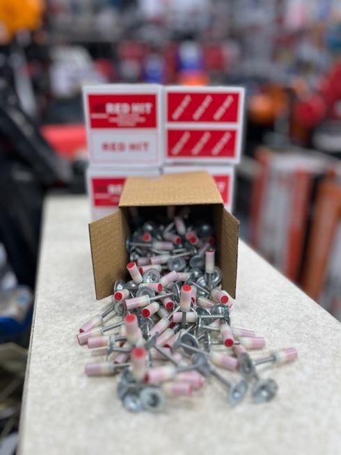 میخ و چاشنی رد هیت میخکوب|ابزارآلات|اصفهان, هفتون|دیوار