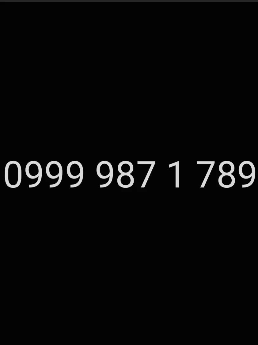 789 1 987 0999|سیم‌کارت|تهران, سعادت‌آباد|دیوار