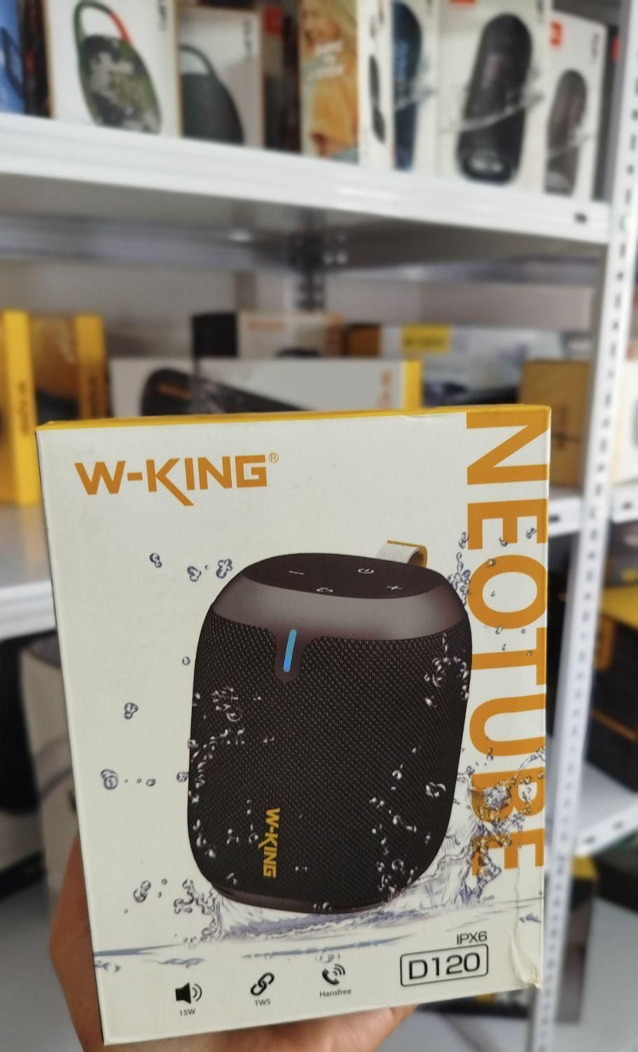اسپیکر بلوتوثی دبلیو کینگ W KING D120|پخش‌کننده همراه|شیراز, ارم|دیوار