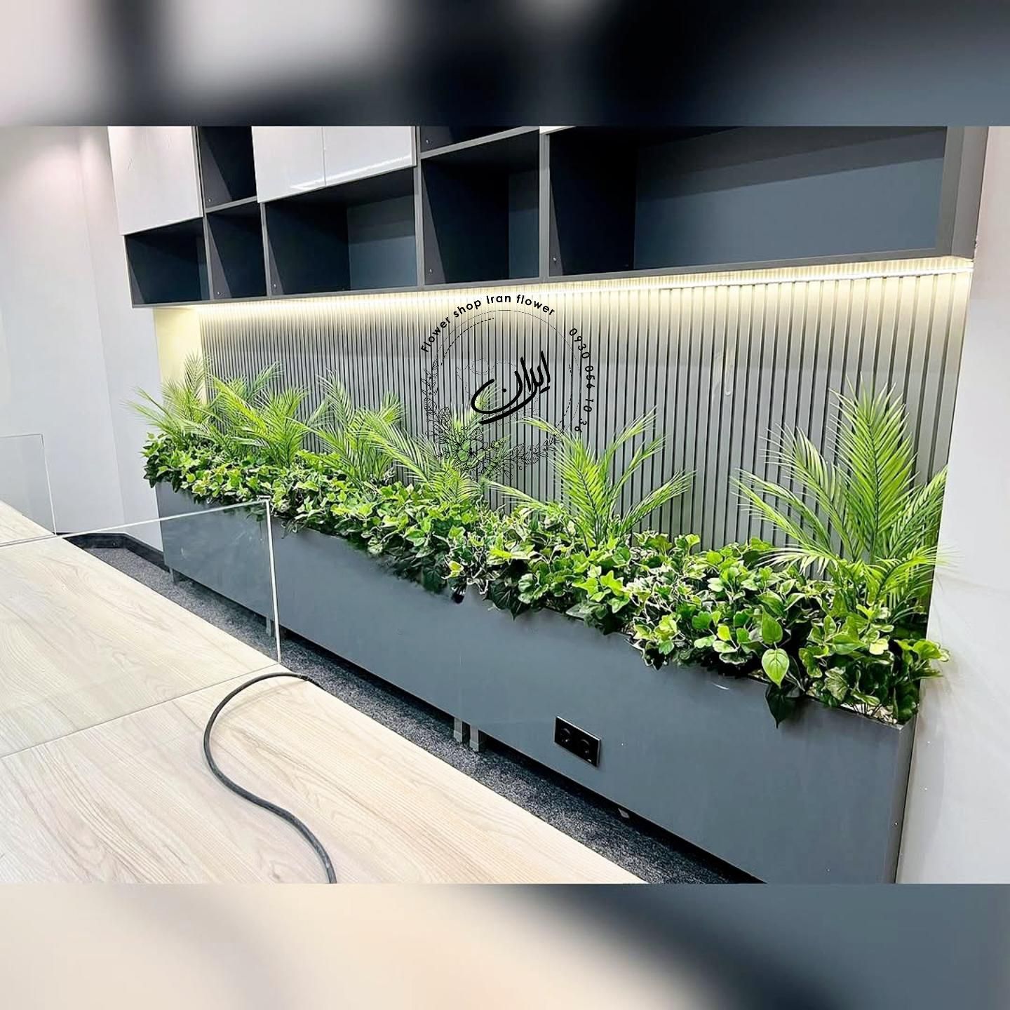 اجرای گل گیاه سبز مصنوعی فلاورباکس سالن انتظار|گل مصنوعی|تهران, شهید بروجردی|دیوار
