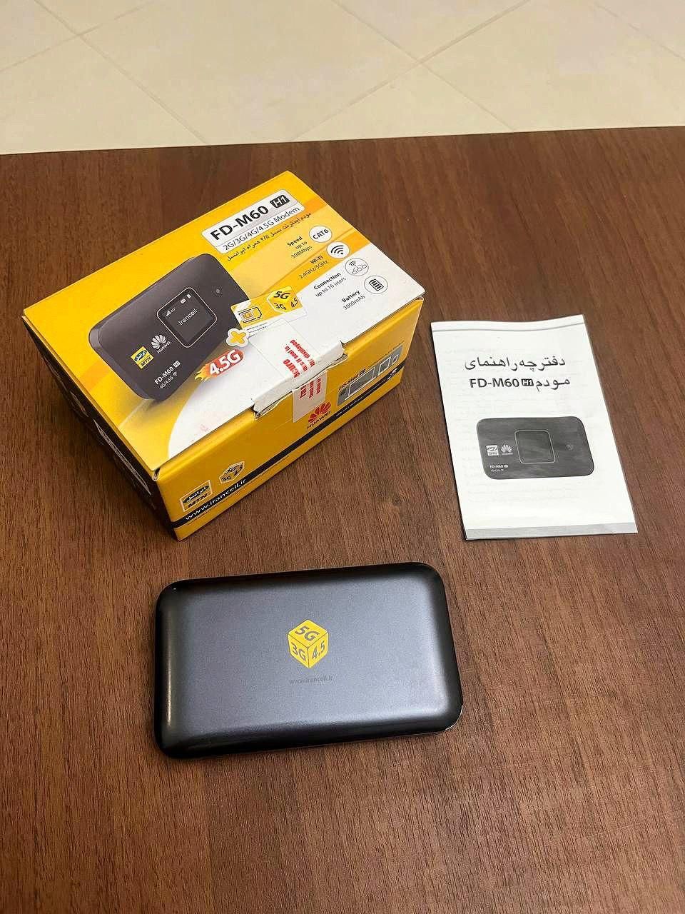 مودم جیبی هواوی ایرانسل Fd-M60|مودم و تجهیزات شبکه|رشت, معلم|دیوار
