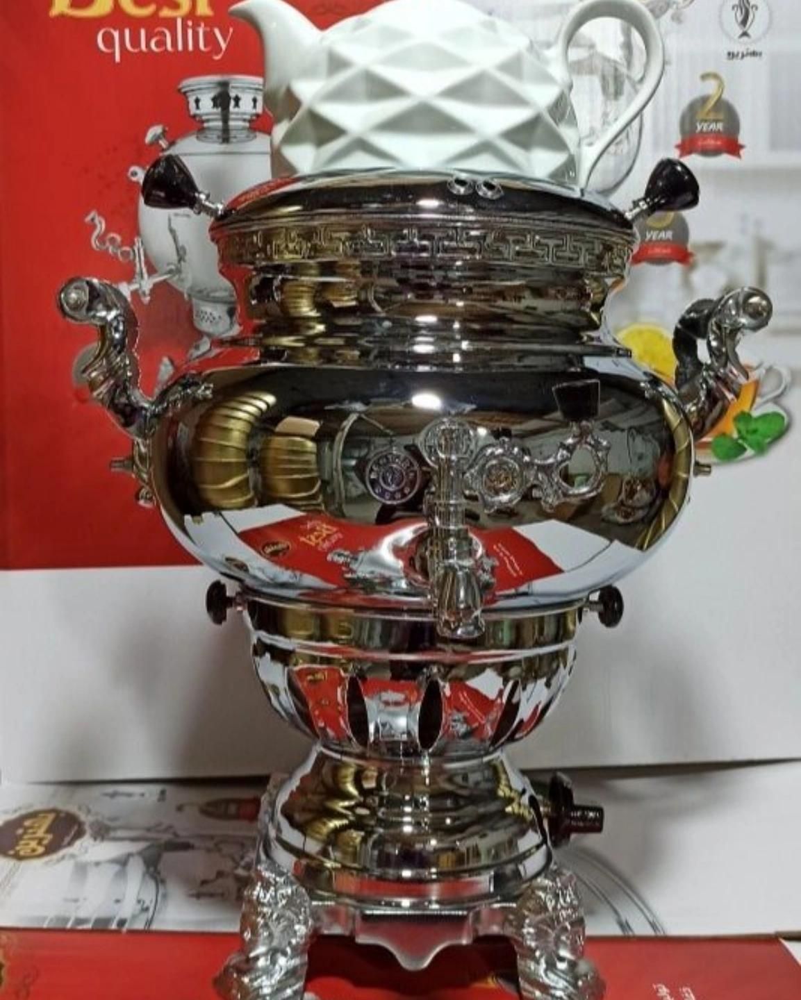 سماور گازی در مدلهای مختلف|سماور، چایساز، قهوهساز|ری, جوانمرد قصاب|دیوار