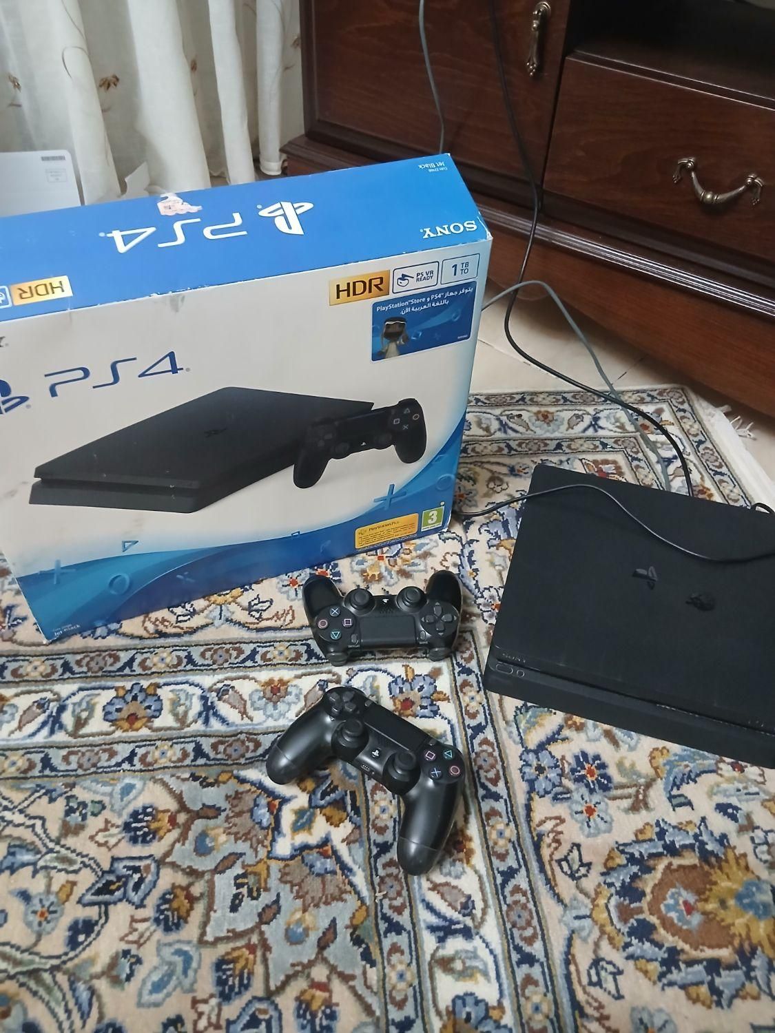 یک دستگاه ps4 اسلیم|کنسول، بازی ویدئویی و آنلاین|تهران, امجدیه (خاقانی)|دیوار