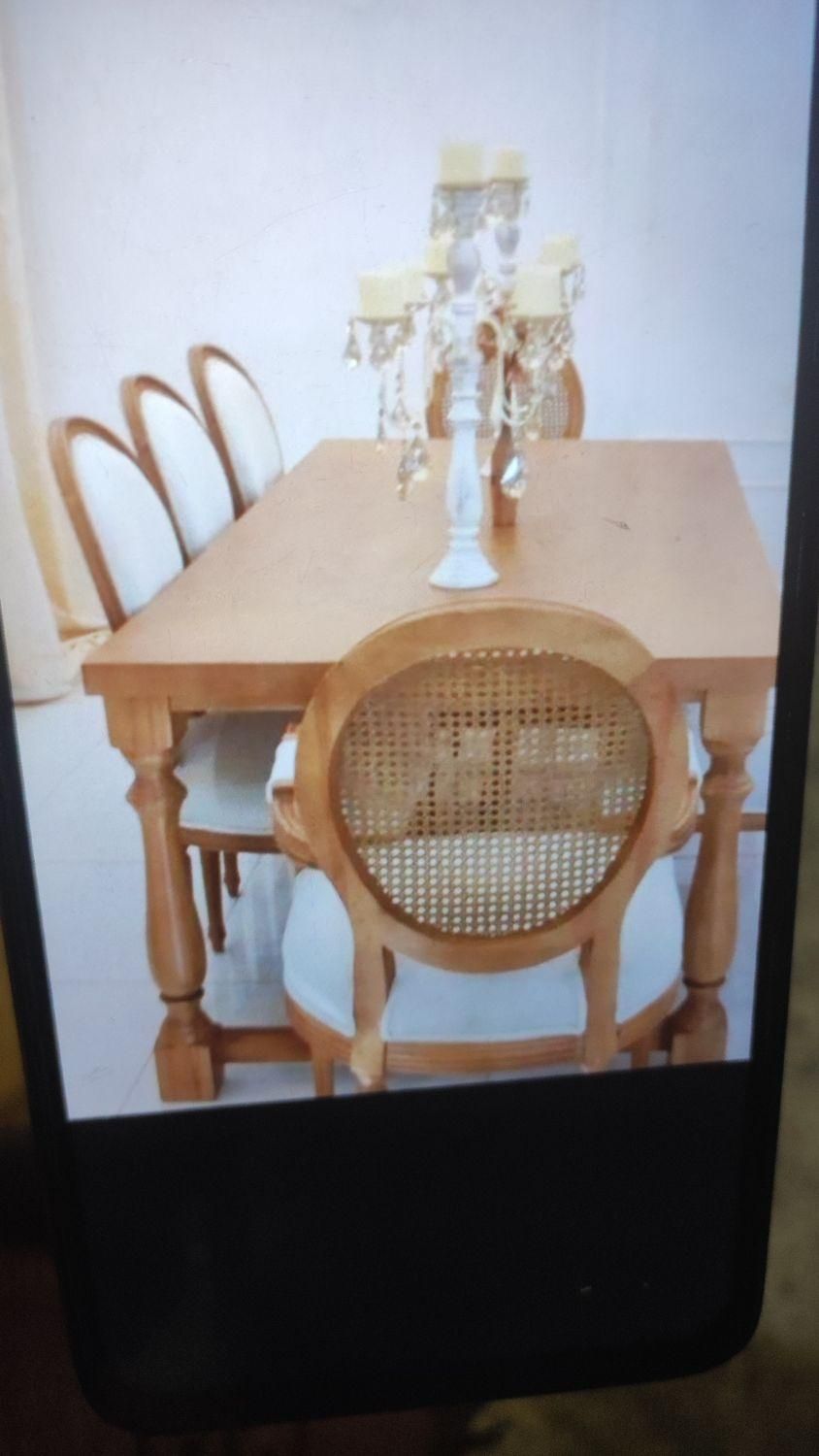 ناهارخوری.غذاخوری.نهارخوری ابزاری فرانسوی کد۰۳|میز و صندلی غذاخوری|مشهد, خواجه ربیع|دیوار