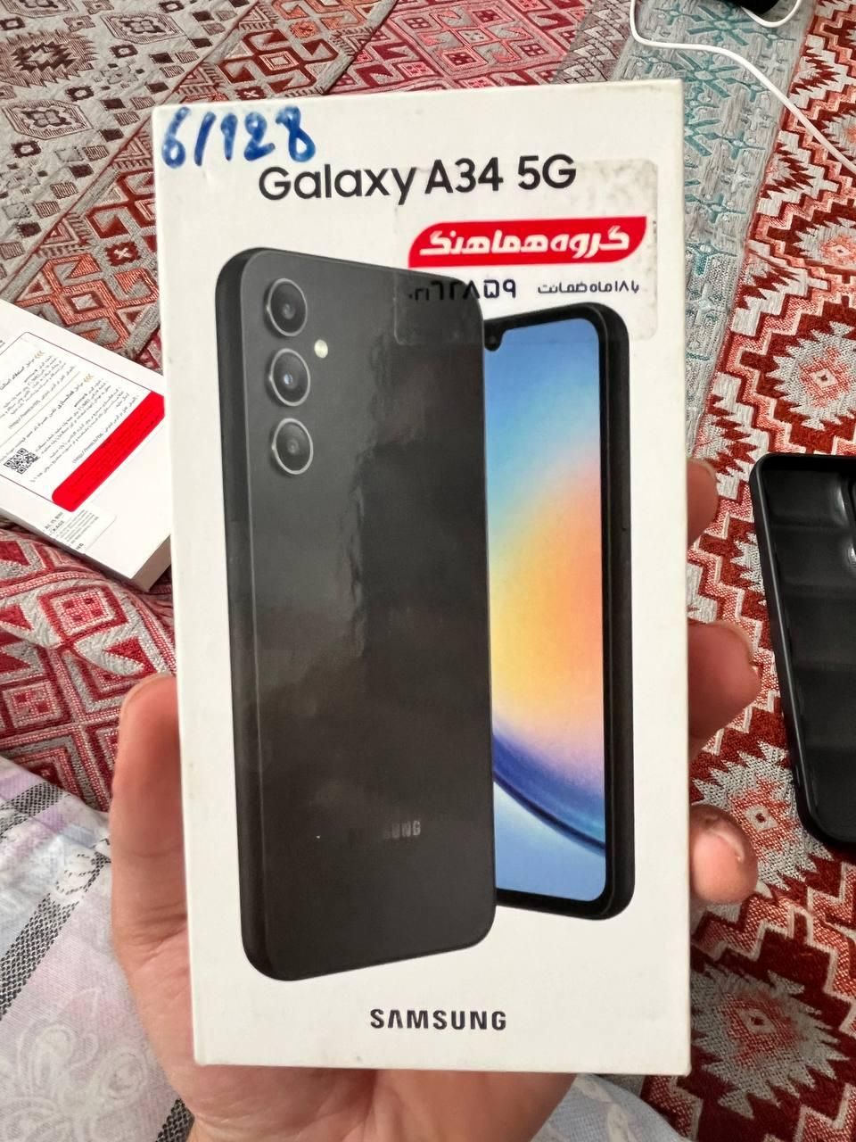 سامسونگ Galaxy A34 ۱۲۸ گیگابایت|موبایل|تهران, شهر زیبا|دیوار