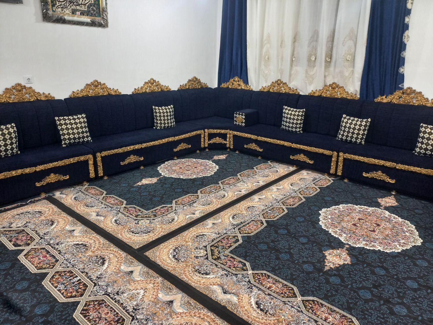 مبل خلیجی|مبلمان خانگی و میز عسلی|اهواز, معین زاده|دیوار