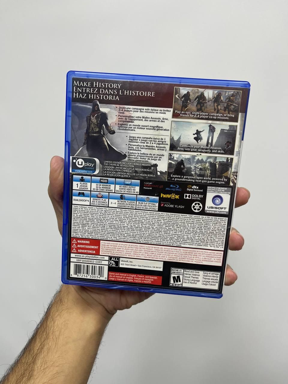 assassin's creed unity ps4 ps5 بازی پلی استیشن|کنسول، بازی ویدئویی و آنلاین|تهران, کوی فراز|دیوار