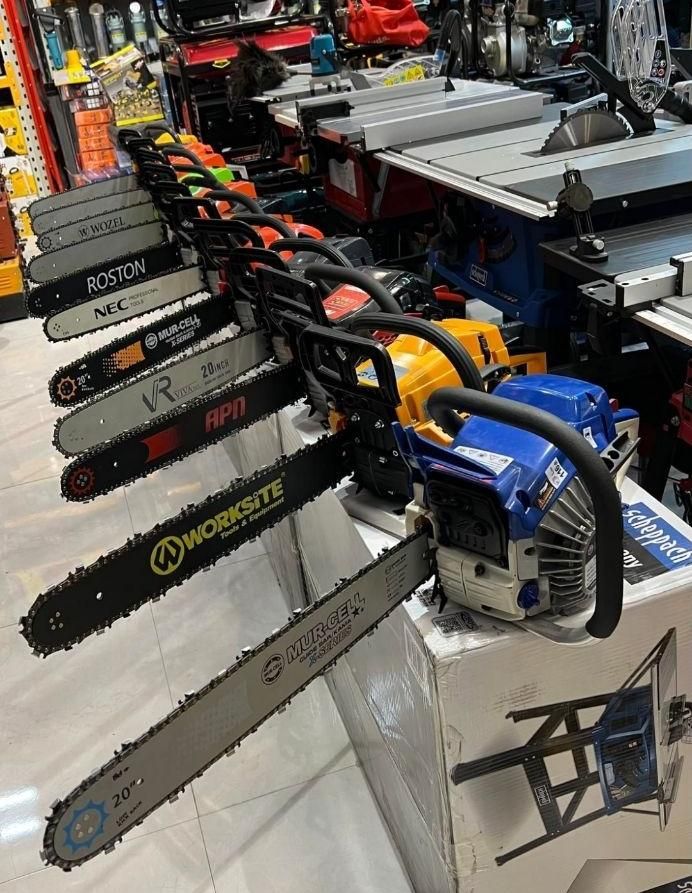 اره بنزینی درخت بر شارژی موتوری برقی تنوع بالا|ماشینآلات صنعتی|مشهد, هدایت|دیوار