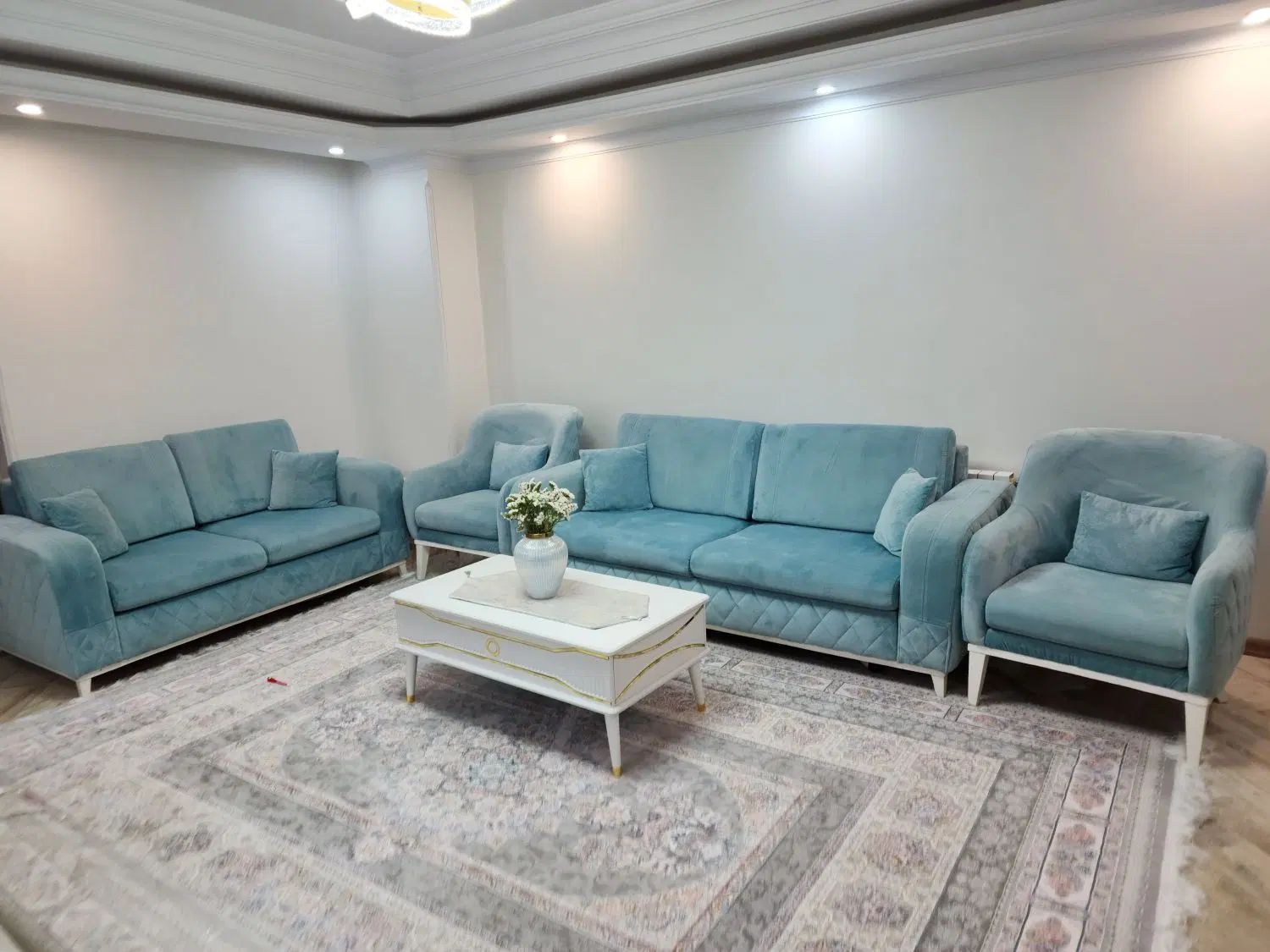 مبل ۷ نفره|مبلمان خانگی و میز عسلی|تهران, هوانیروز|دیوار