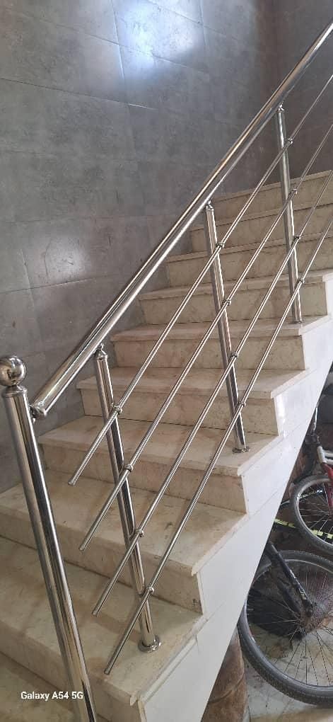 نرده استیل|مصالح و تجهیزات ساختمان|صدرا-فارس, باغشهر گلبهار صدرا|دیوار