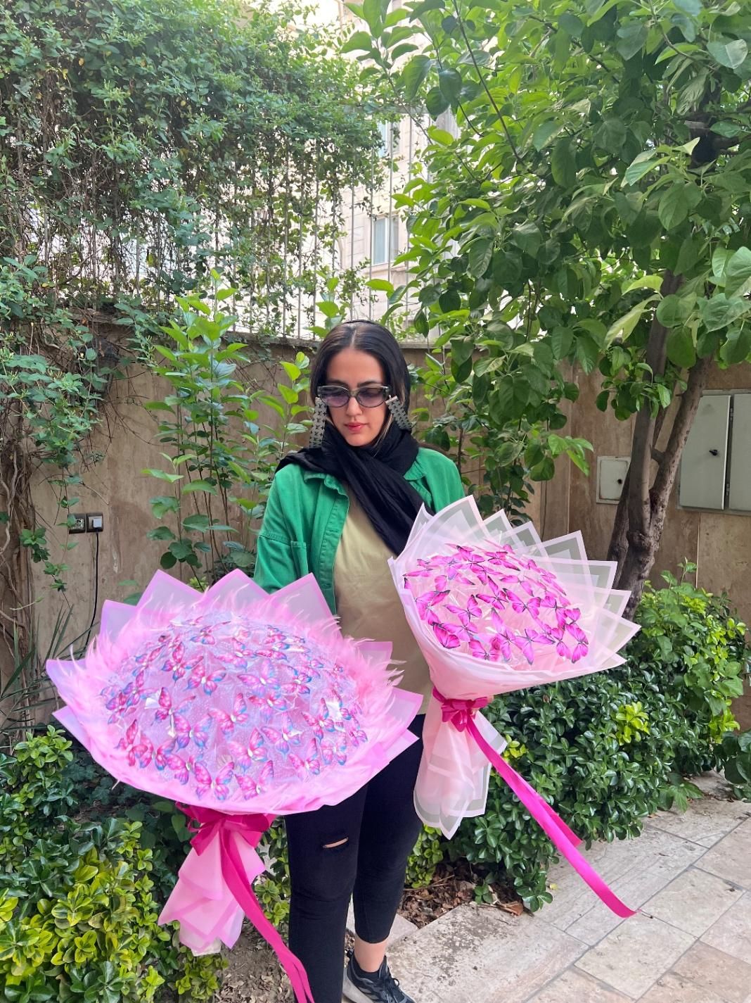 دسته گل پروانه ای/دسته پروانه/هدیه روز دختر|گل مصنوعی|تهران, صد دستگاه|دیوار