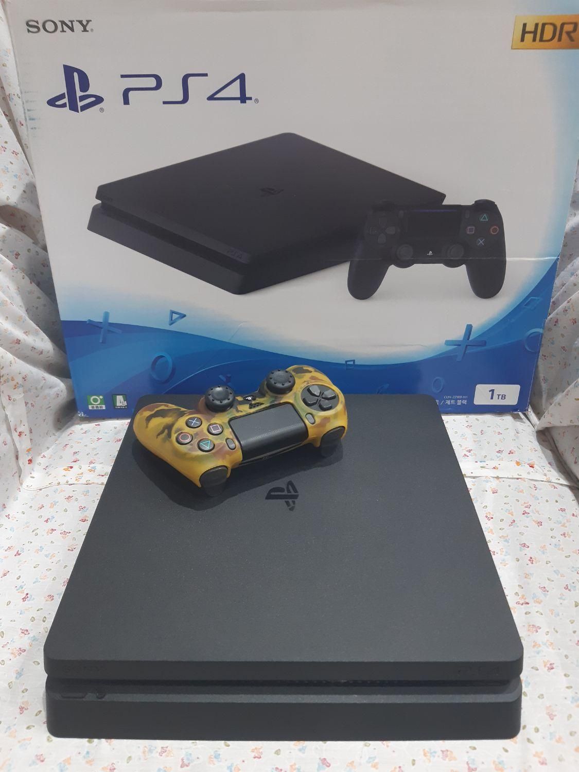 ps4 slim 1tra|کنسول، بازی ویدئویی و آنلاین|اصفهان, باغ زیار|دیوار