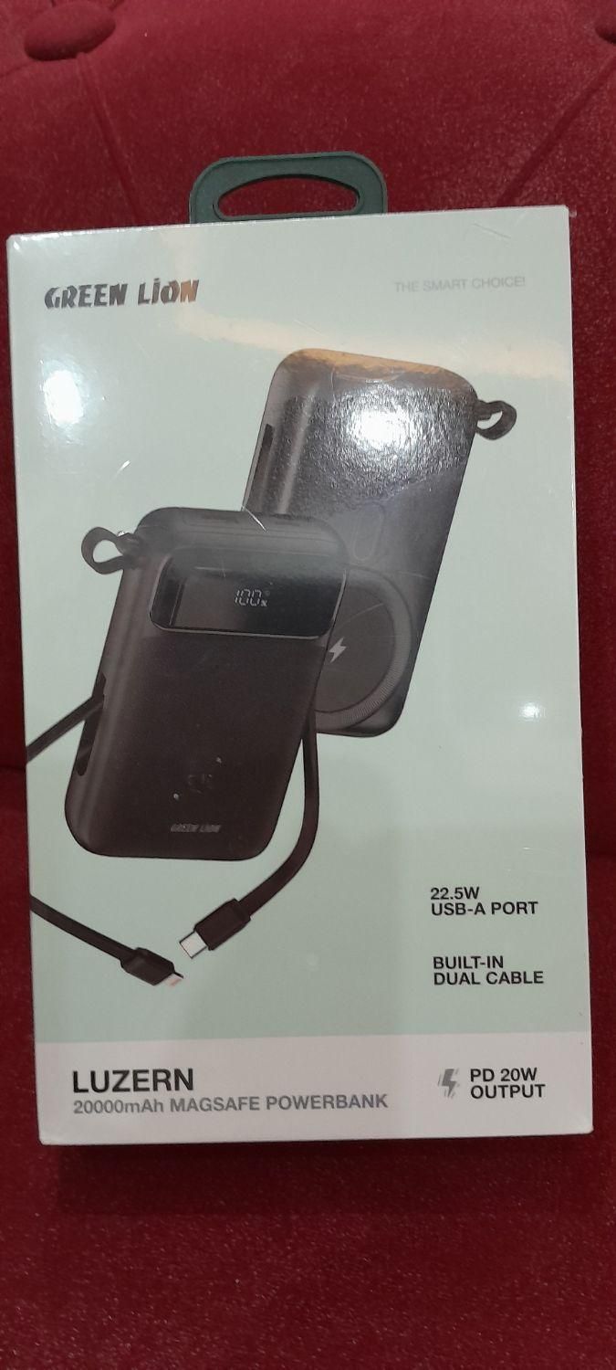 پاور بانک ۲۰۰۰۰ میلی آمپر گرین لاین،لوزرن|لوازم جانبی موبایل و تبلت|اصفهان, آبشار|دیوار