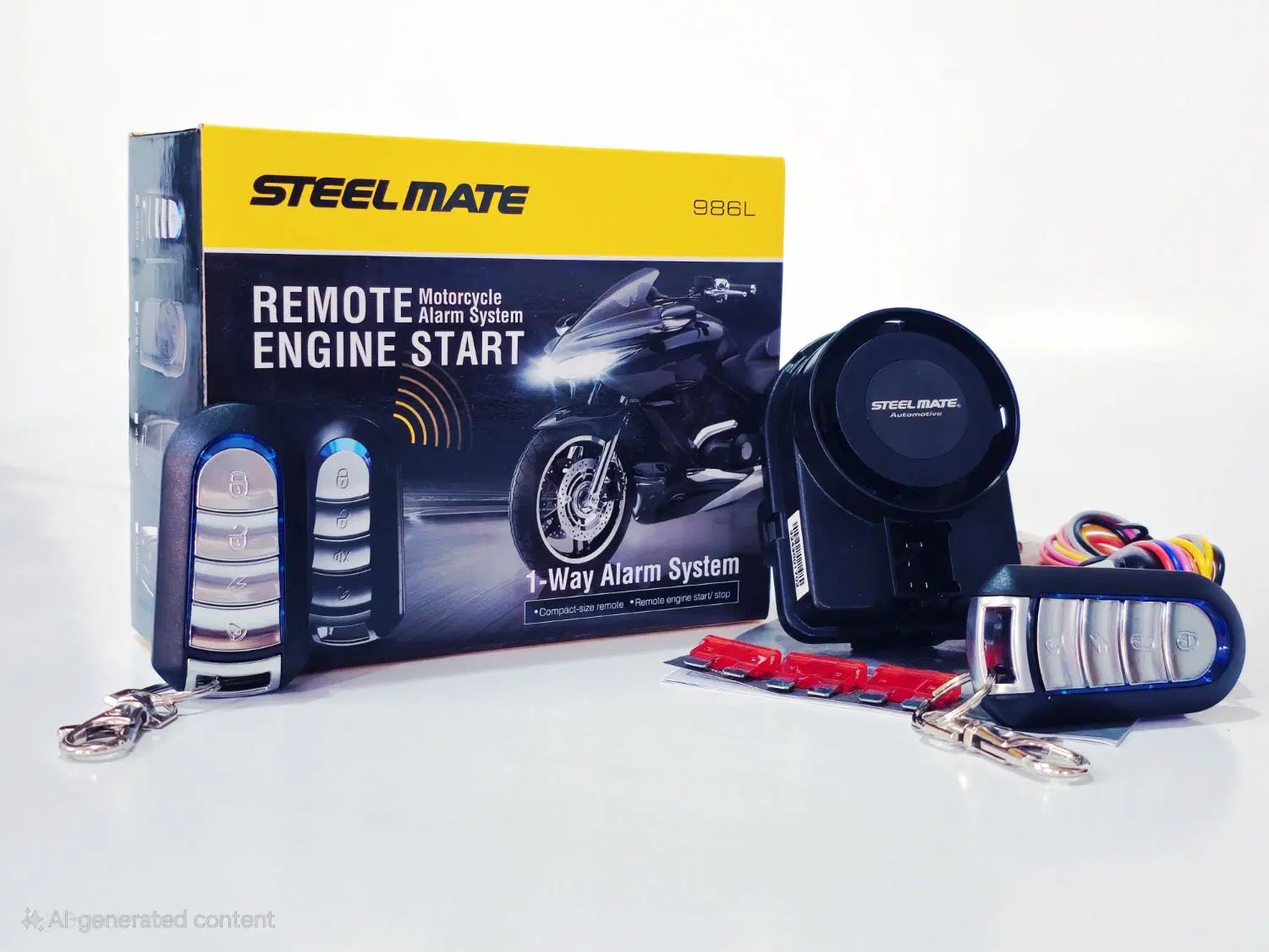 دزدگیر موتور سیکلت  steel mate|قطعات یدکی و لوازم جانبی|اصفهان, شاهزید|دیوار