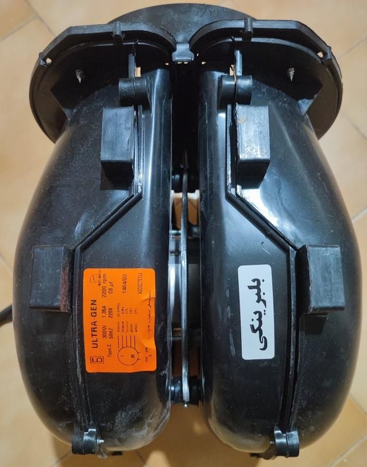 فن حلزونی بلبرینگی با پروانه نسوز|پنکه و تصفیهکنندهٔ هوا|شیراز, کوی قضات|دیوار