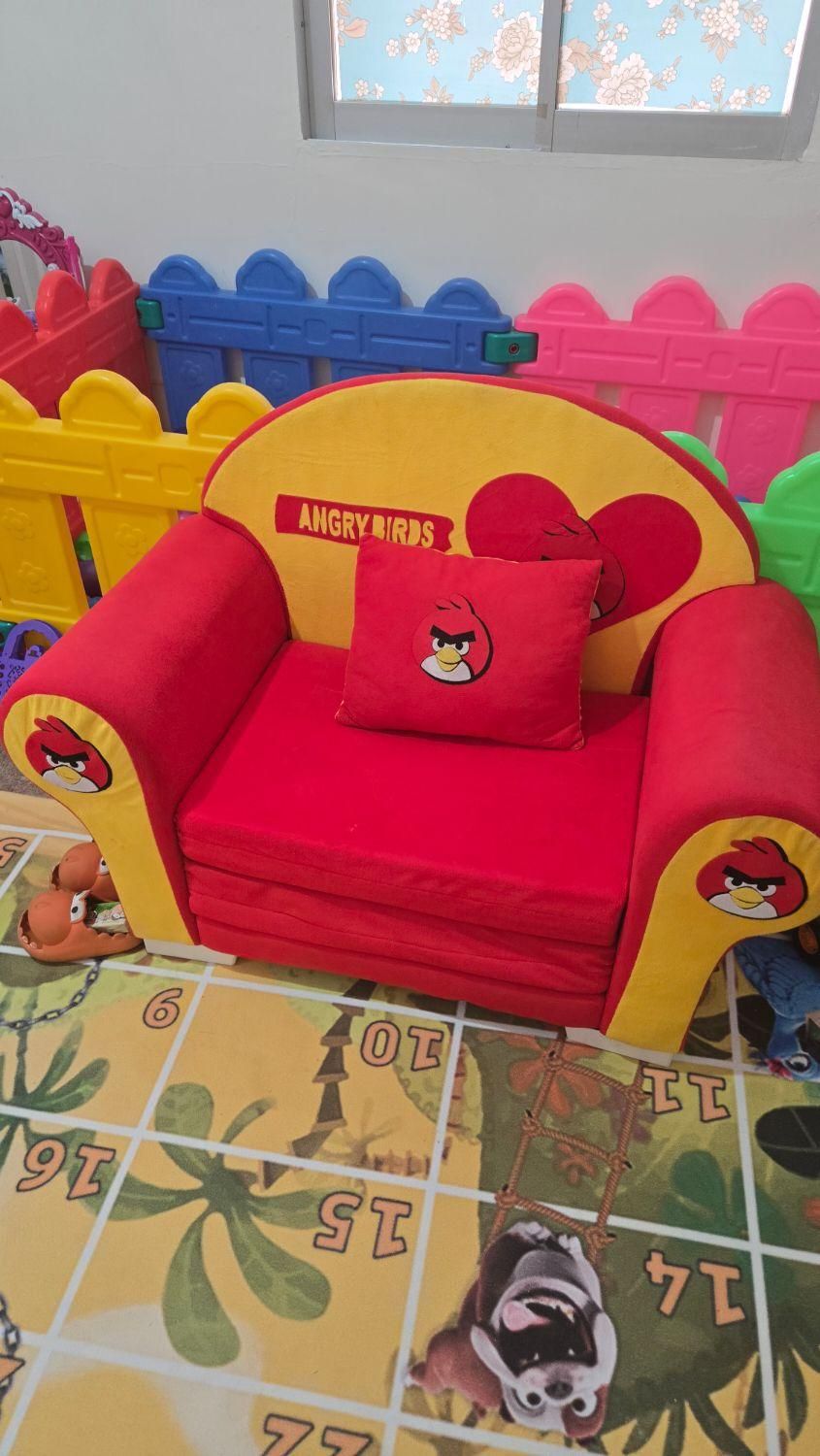 مبل تخت شو کودک|تخت و صندلی بچه|جم, |دیوار