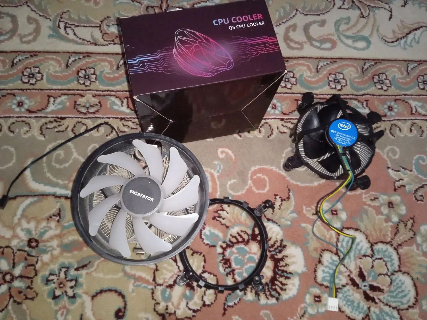 خنک کننده پردازنده مدل cpu fan intel1700|قطعات و لوازم جانبی رایانه|تهران, حکیمیه|دیوار