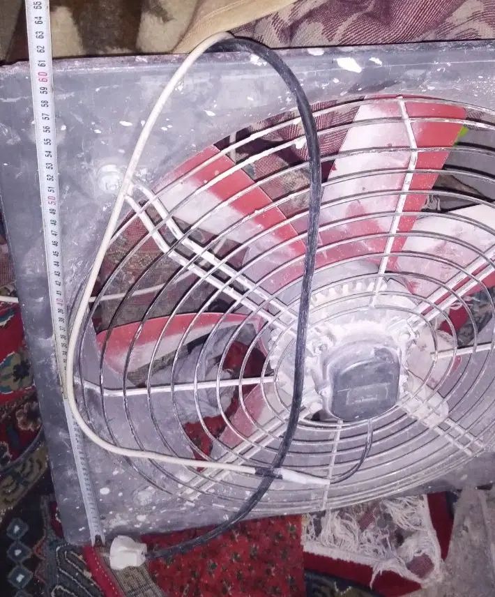 هواکش ۶۰×۶۰صنعتی کارخانه سوله ۶پره موتورالمانی|مصالح و تجهیزات ساختمان|مشهد, رسالت|دیوار