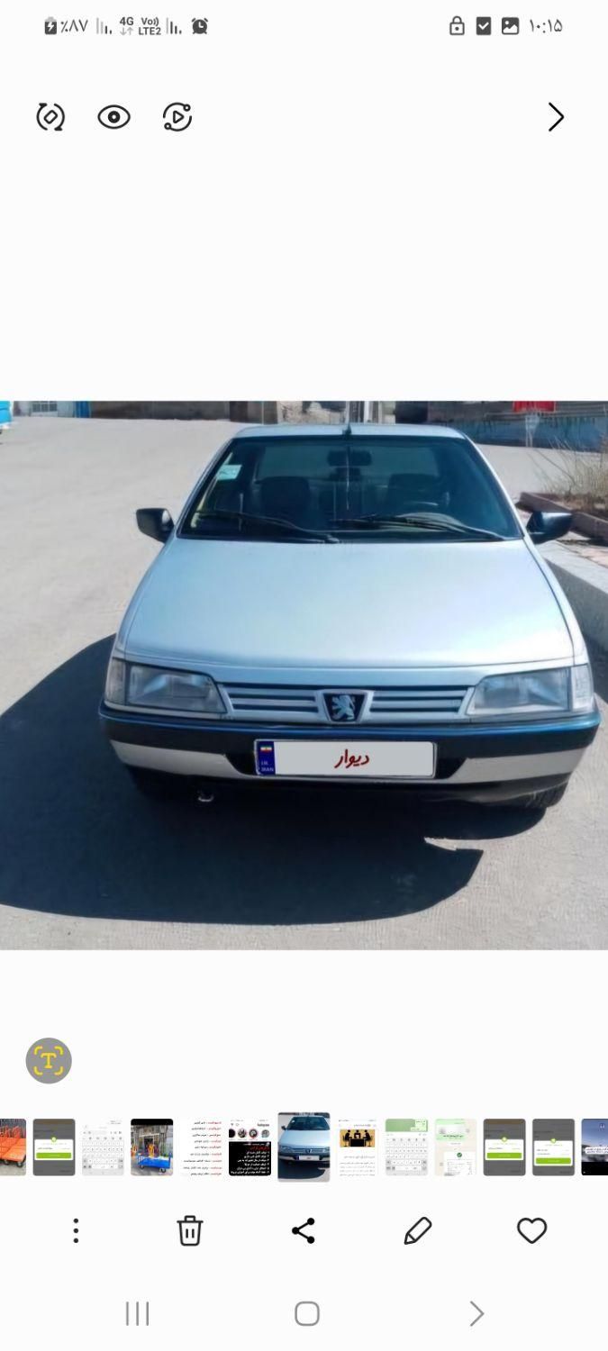 پژو 405 GLX - دوگانه سوز CNG، مدل ۱۳۹۳|خودرو سواری و وانت|اردبیل, |دیوار