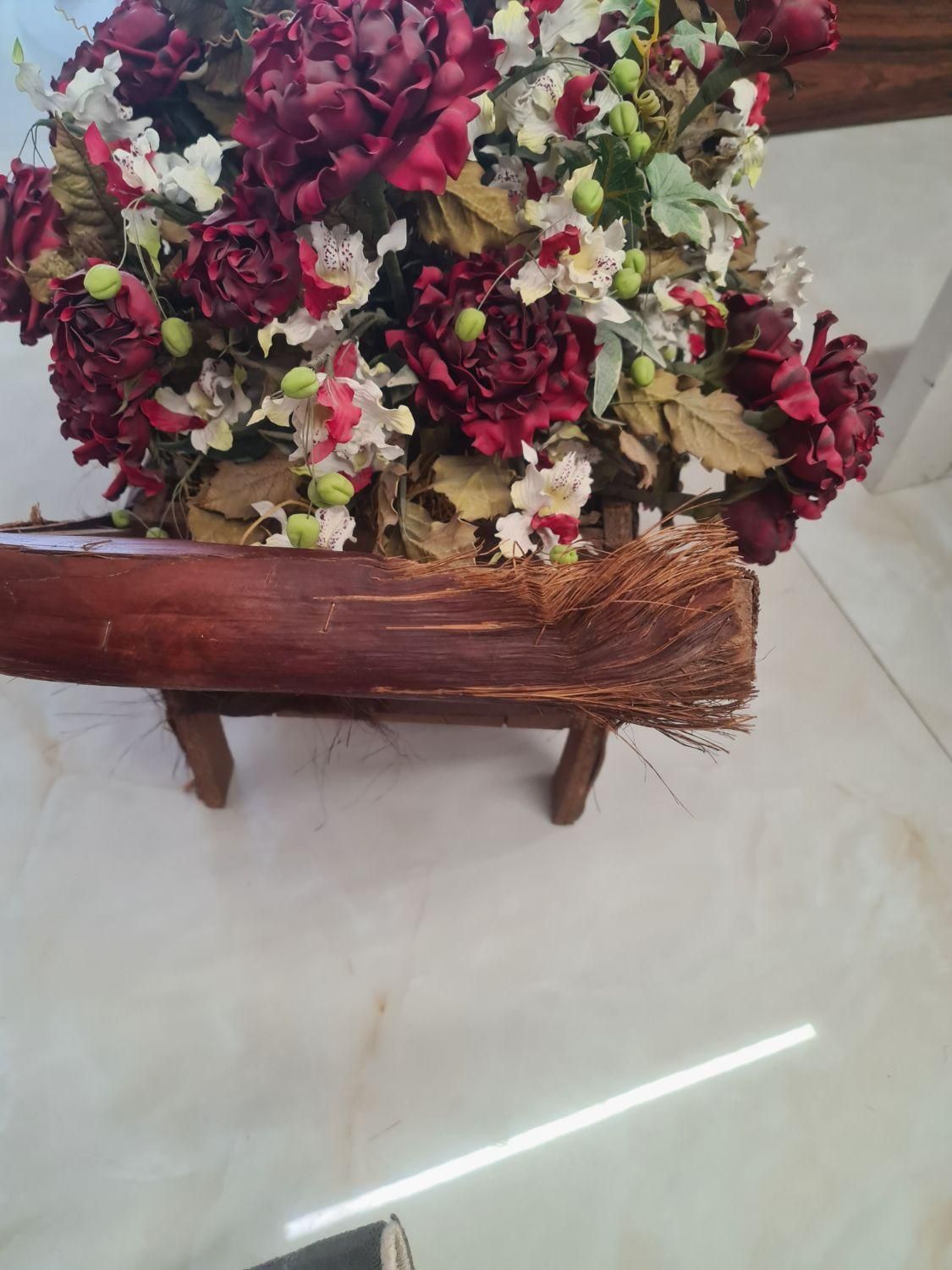 گل رز تزینی|گل مصنوعی|اصفهان, شاهزید|دیوار