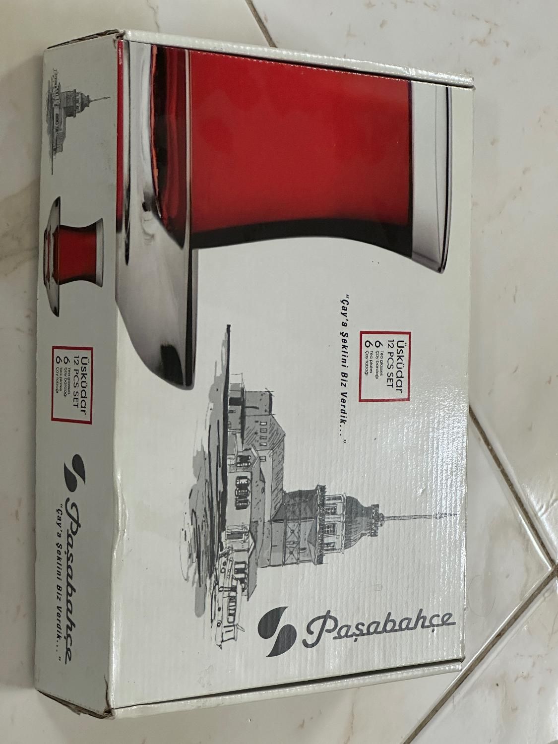 استکان نعلبکی اسکودار پاشاباغچه 120cc|ظروف سرو و پذیرایی|تهران, عبدالله‌آباد|دیوار