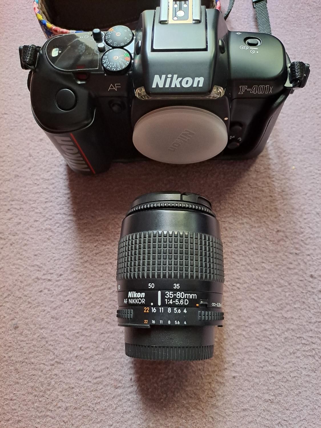 دوربین عکاسی حرفهای نگاتیوخور NikonF401xبالنز زوم|دوربین عکاسی و فیلمبرداری|کرج, گوهردشت|دیوار