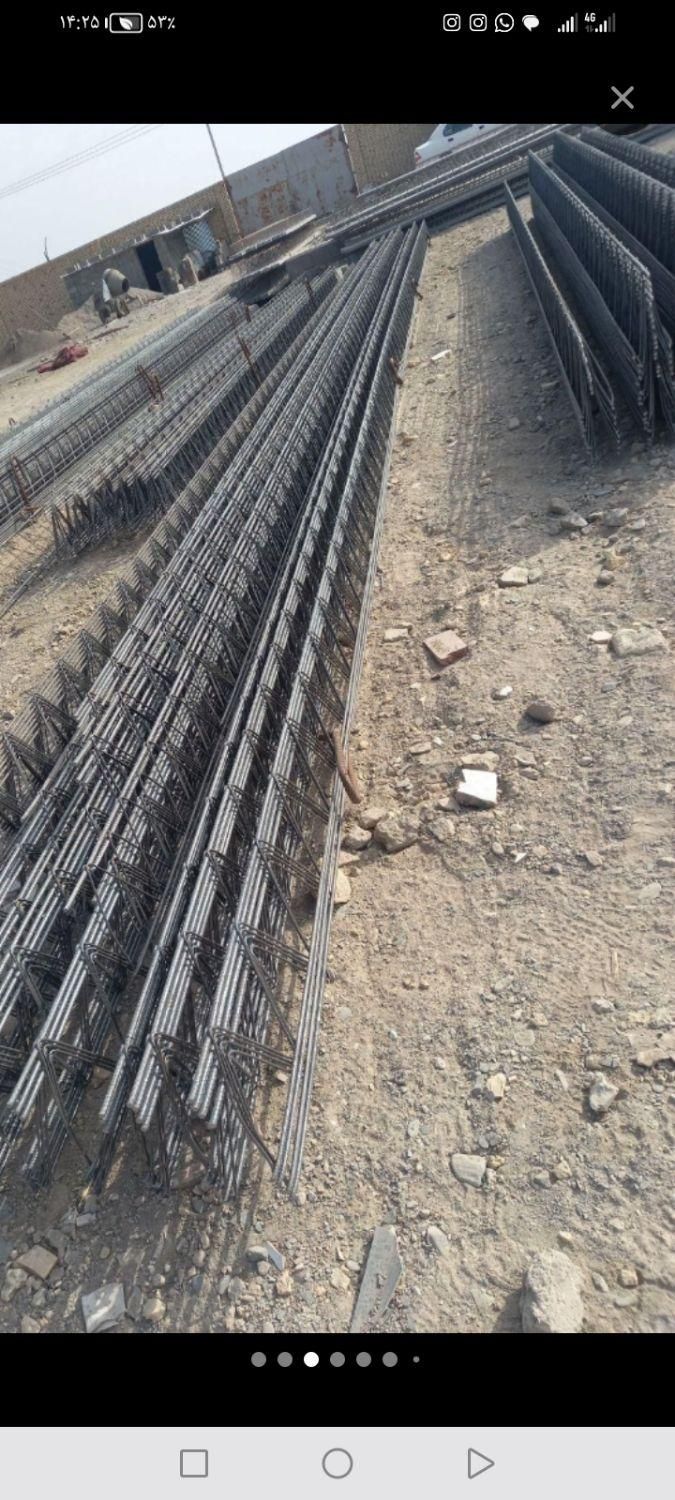 تیرچه بتنی واجرای سقف بتنی اکاسیف میلگرد|مصالح و تجهیزات ساختمان|گلبهار, شهر جدید گلبهار|دیوار