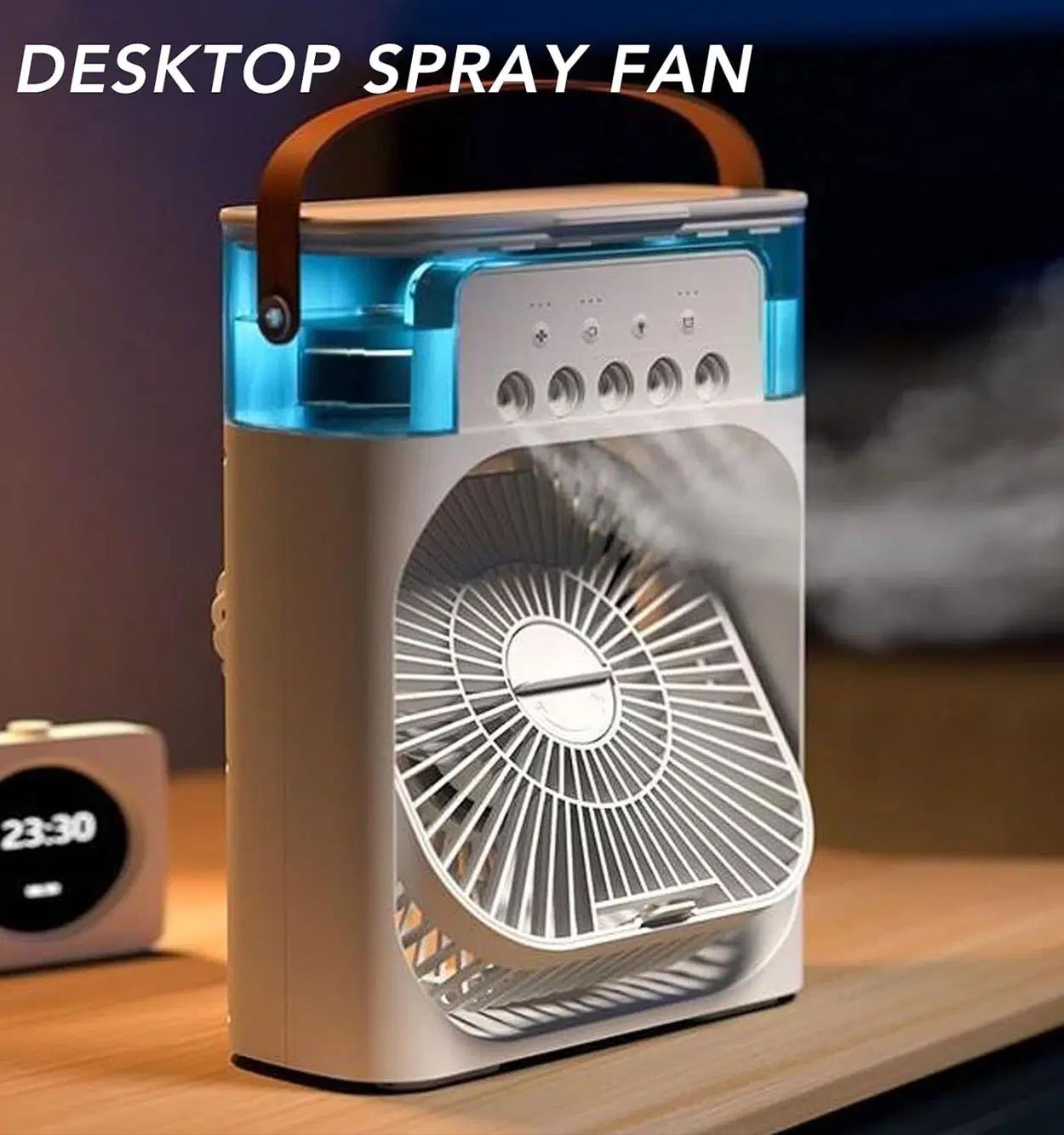 پنکه مه پاش رومیزی Air Cooler Fan|پنکه و تصفیه‌کنندهٔ هوا|مشهد, احمدآباد|دیوار