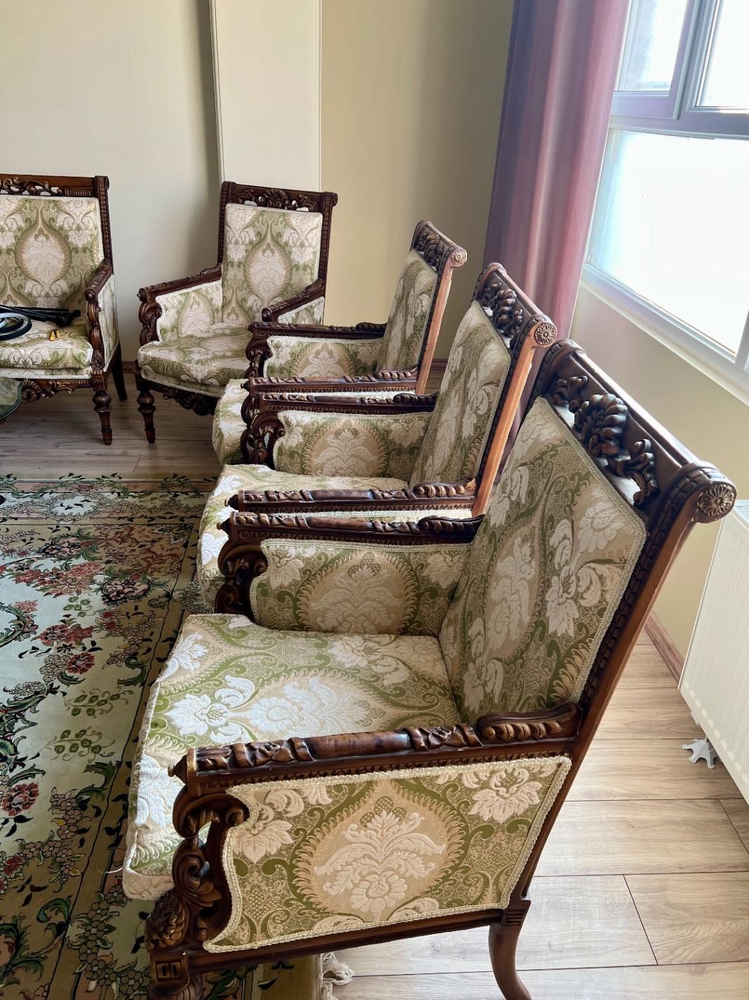 مبلمان گردو|مبلمان خانگی و میز عسلی|تبریز, |دیوار