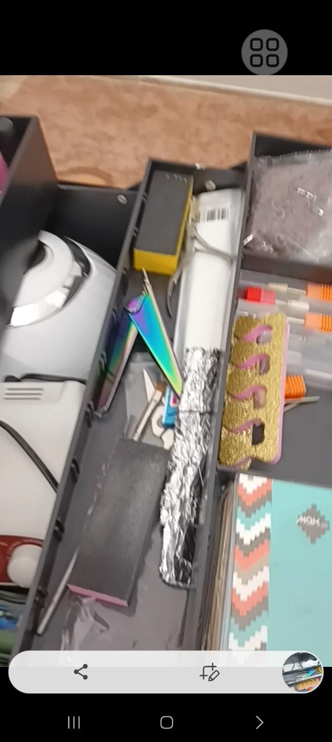 وسایل کاشت ناخن صفرتاصد .|آرایشی، بهداشتی، درمانی|پلدختر, |دیوار