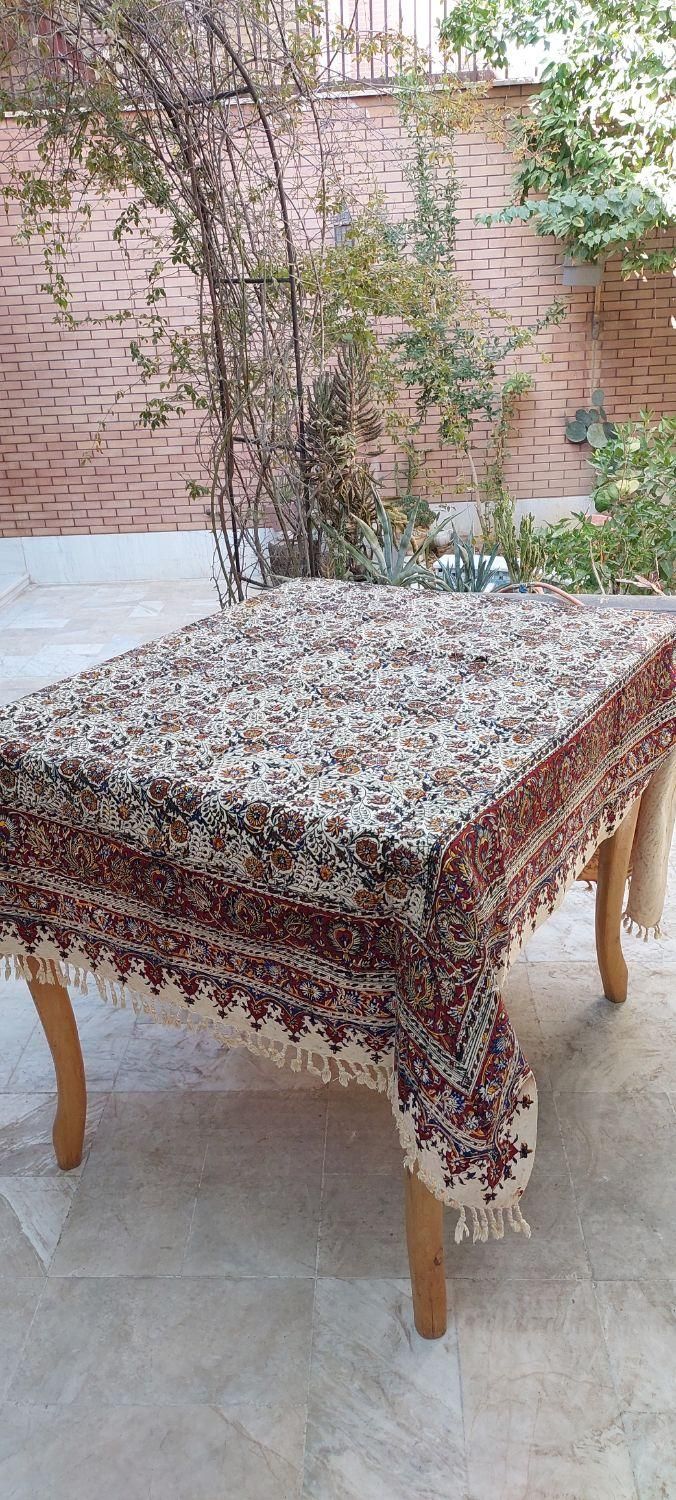سفره ده نفره و رومیزی ۸ نفره|پرده، رانر، رومیزی|تهران, ائمه اطهار|دیوار