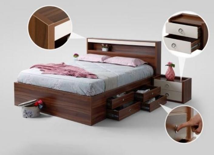 فیدارچوب تخت تختخواب دونفره/سرویس خواب کد 1216|تخت و سرویس خواب|مشهد, آزادشهر|دیوار