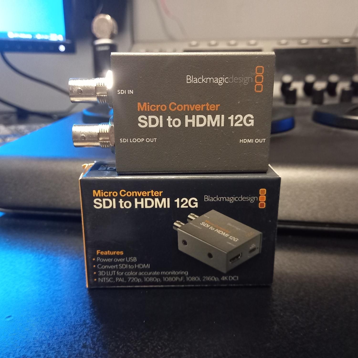 مبدل و کانورتور بلک مجیک Micro SDI to HDMI 12G|قطعات و لوازم جانبی رایانه|تهران, جمال‌زاده|دیوار
