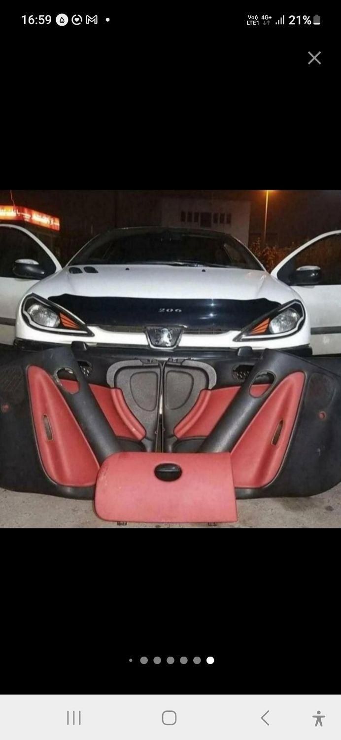 چرم دوزی فرمان و رودری ۲۰۶|قطعات یدکی و لوازم جانبی|تهران, هاشمآباد|دیوار