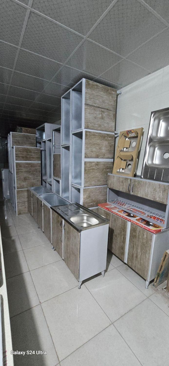 ۳ متر کابینت رنگ کوره  فلزی  نو|مصالح و تجهیزات ساختمان|یزد, |دیوار