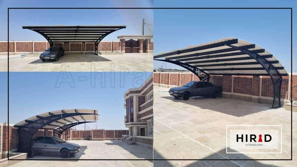 سایبان خودروی تاراز هیراد|مصالح و تجهیزات ساختمان|قشم, |دیوار