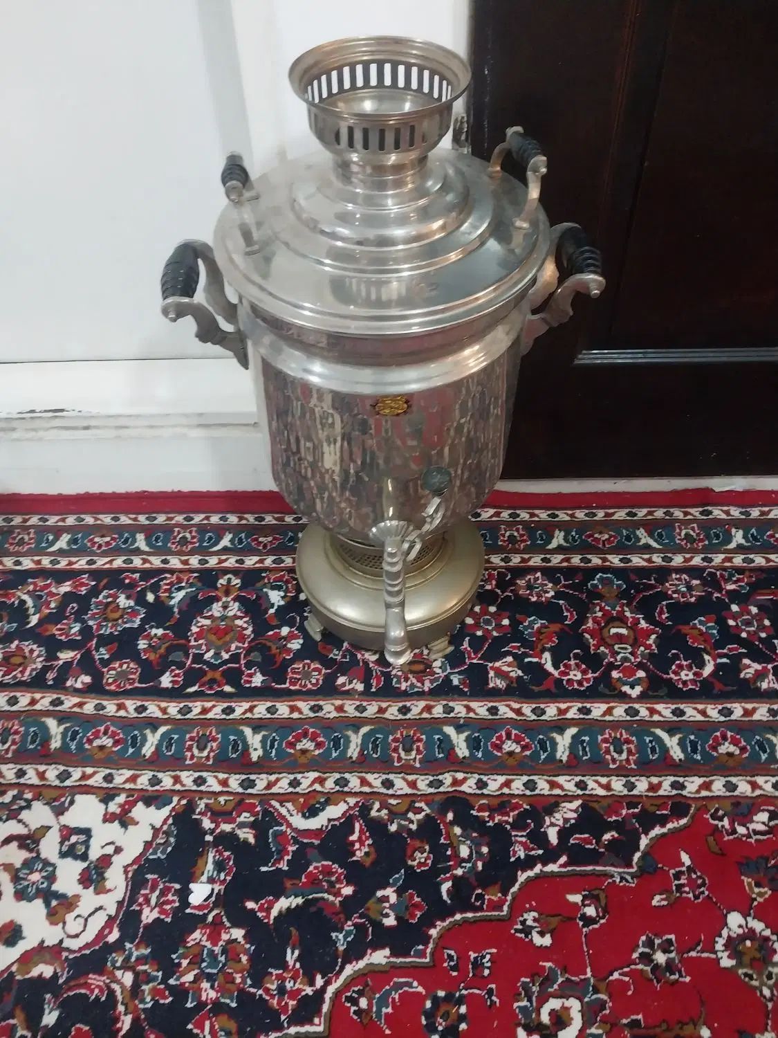 سماور نفتی قدیمی|سماور، چای‌ساز، قهوه‌ساز|تهران, استاد معین|دیوار