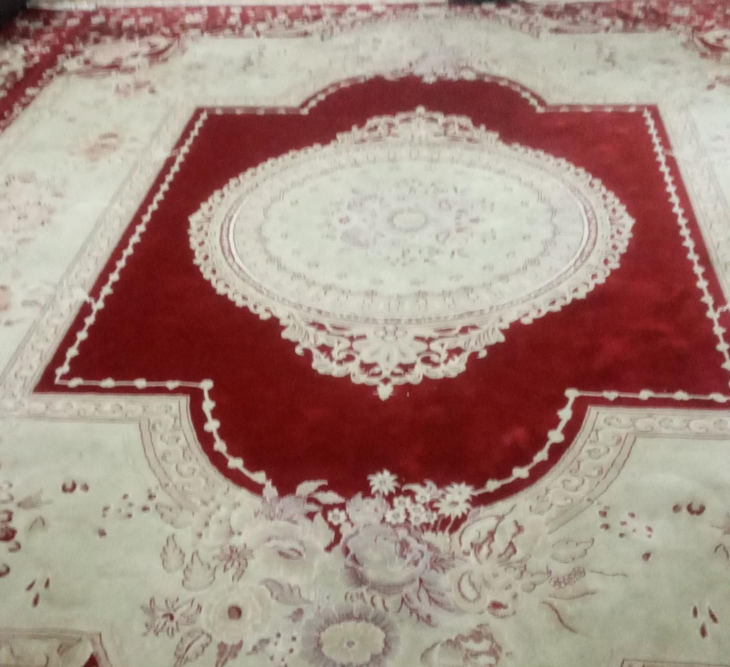 دو تخته فرش ۲۵۰۰ شانه بدون پارگی معاوضه با گوشی|فرش|نیشابور, سید جمال الدین|دیوار
