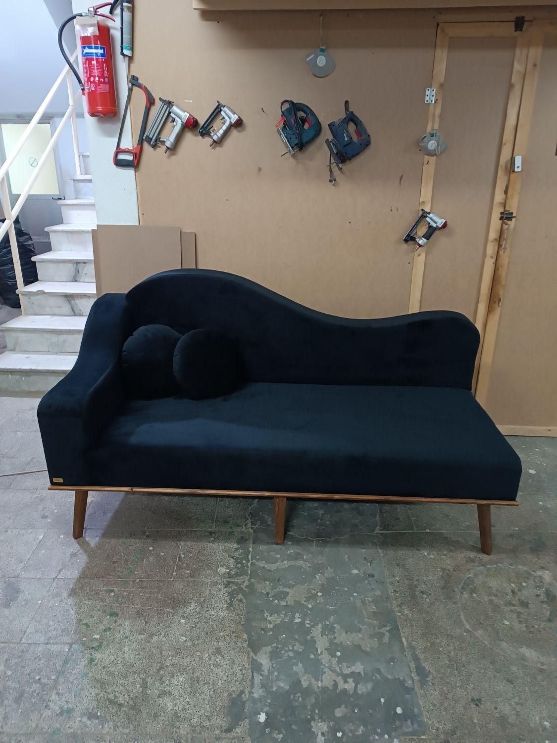 شزلون سه نفره 190 پاف نیمکت 457|مبلمان خانگی و میز عسلی|تبریز, |دیوار