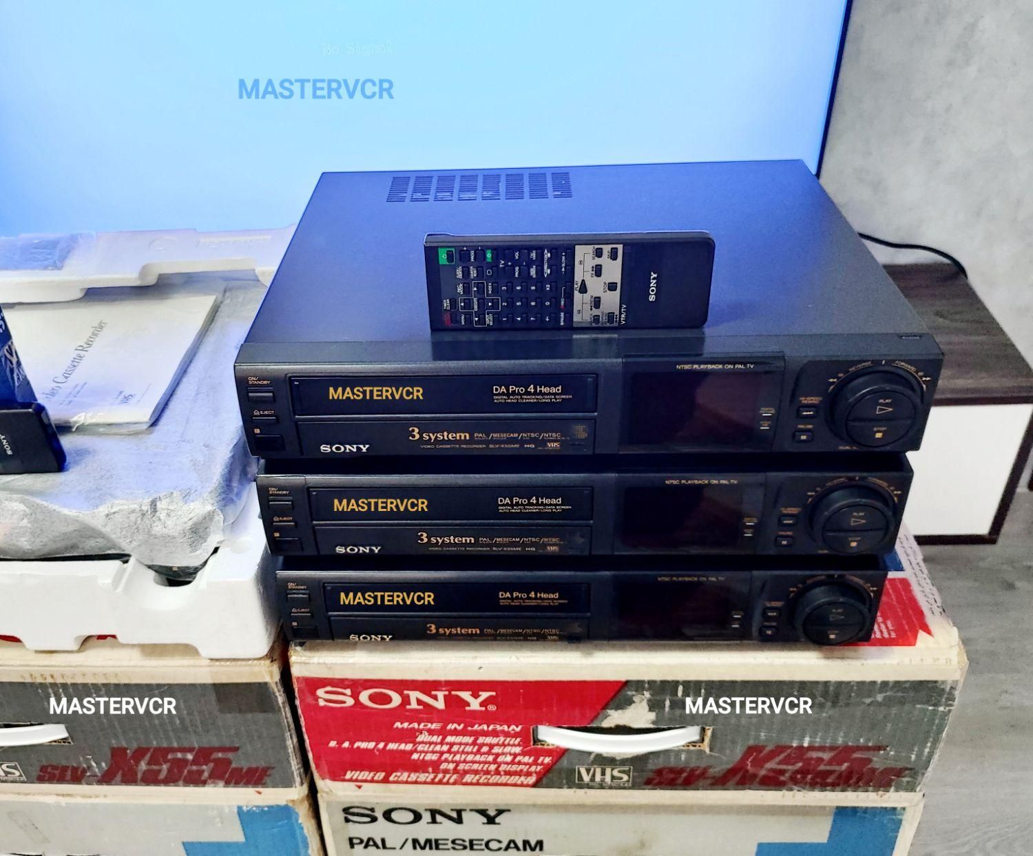 ویدئوسونی MASTERVCR X55|پخش‌کننده DVD و ویدیو|تهران, نیاوران|دیوار