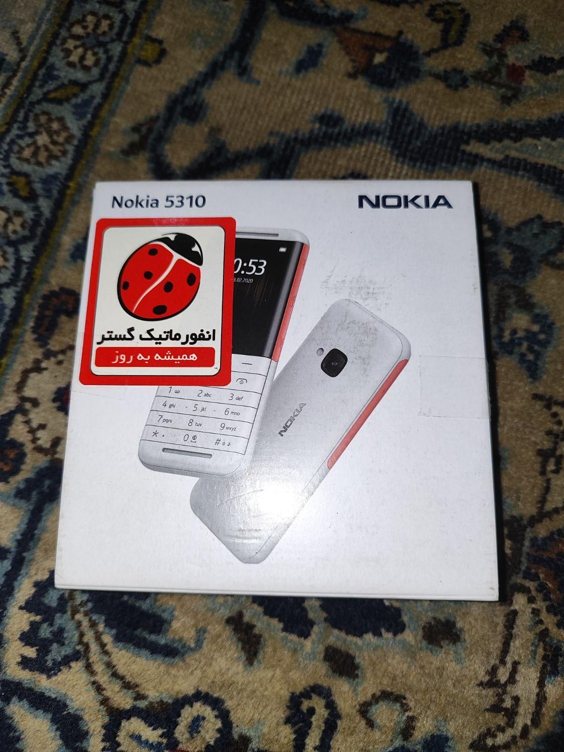 Nokia 5310 مشکی و کاملا نو|موبایل|تهران, مهران (سیدخندان)|دیوار