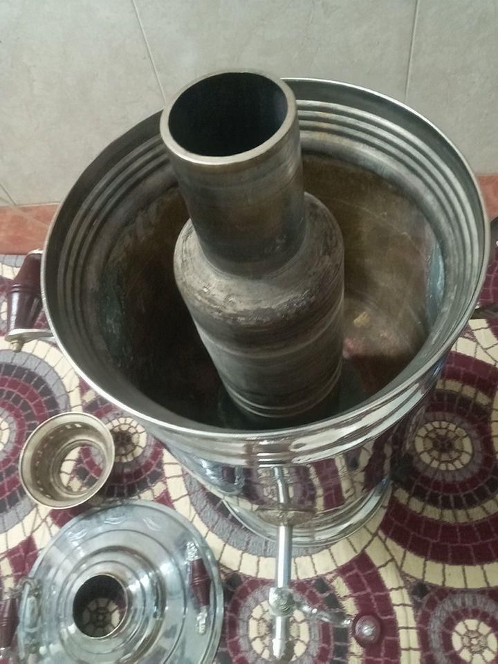 سماور گازی بزرگ|سماور، چای‌ساز، قهوه‌ساز|قم, نیروگاه|دیوار