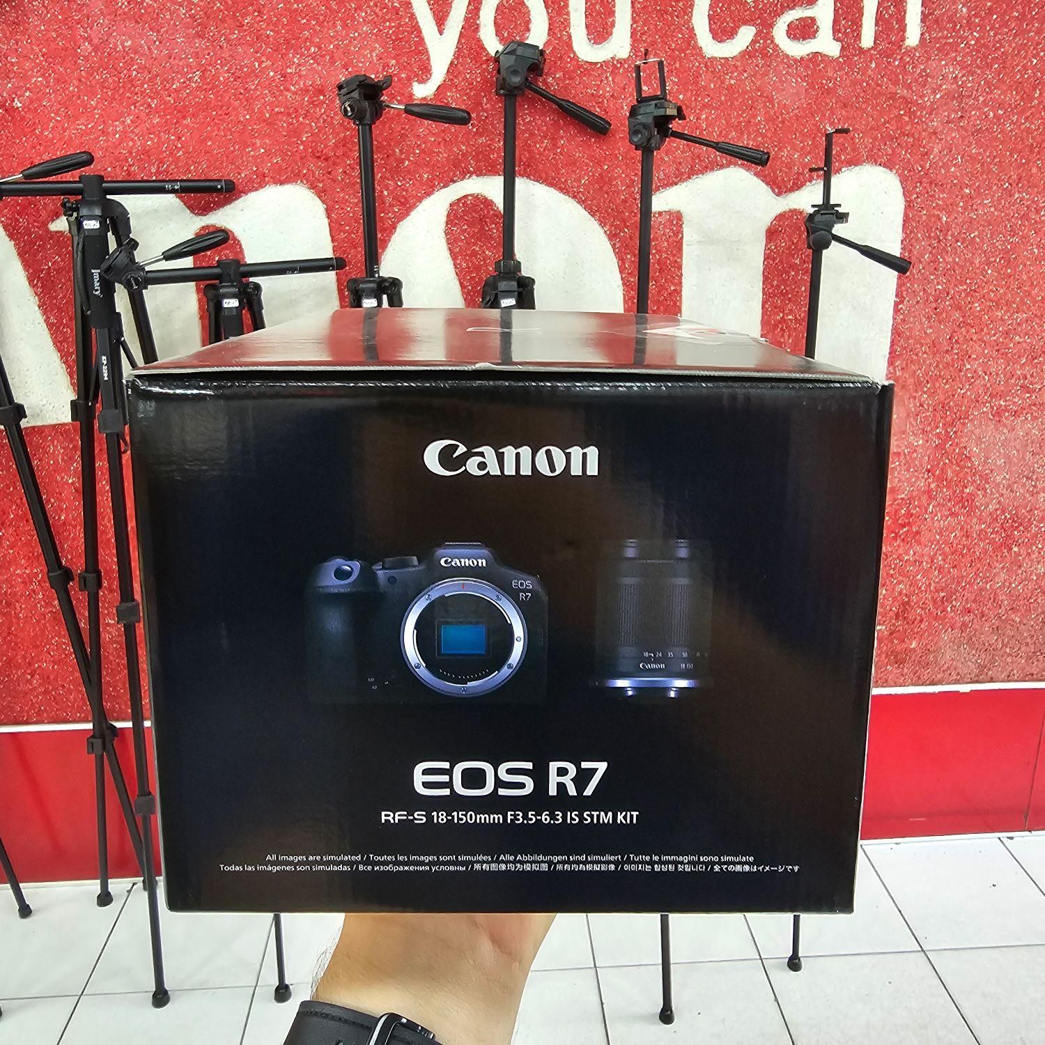 دوربین کانن CANON EOS R7 به همراه لنز 18-150|دوربین عکاسی و فیلم‌برداری|شیراز, ملاصدرا|دیوار