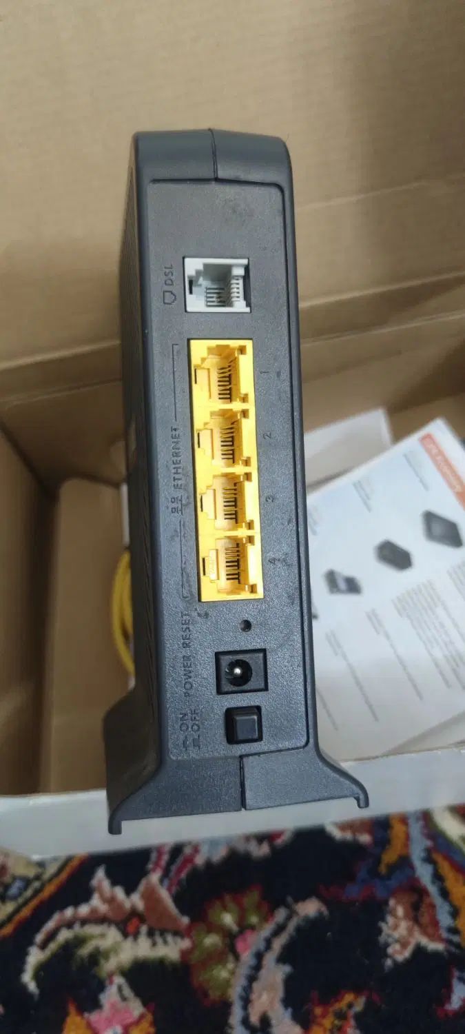 مودم ZyXEL چهار پورت ADSL2+ (نو،)|مودم و تجهیزات شبکه|مشهد, سعد آباد|دیوار