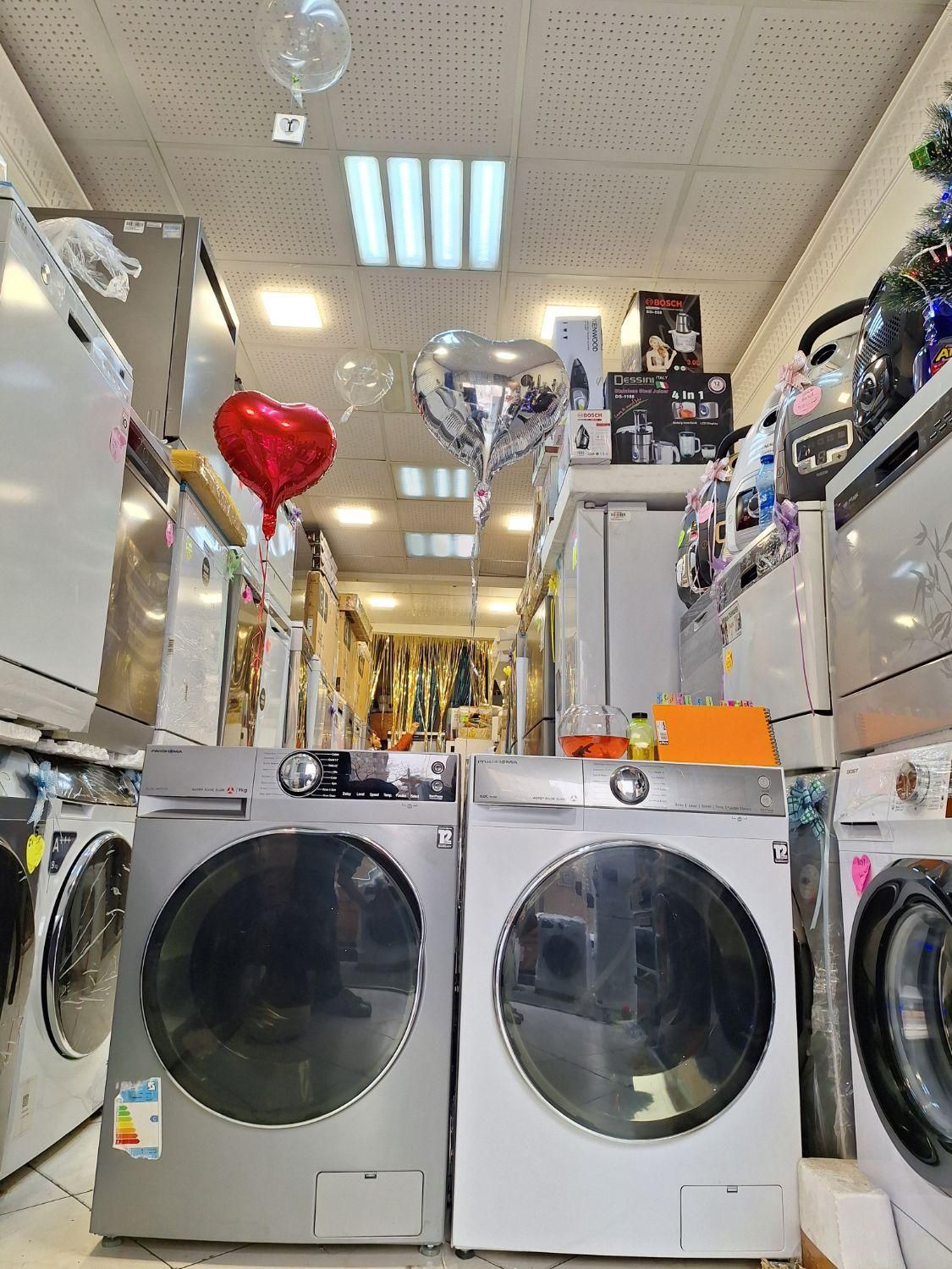 ماشین لباسشویی ظرفیت۹ کیلویی ۸ کیلویی اتوماتیک|ماشین لباسشویی و خشک‌کن لباس|تهران, جوادیه تهرانپارس|دیوار